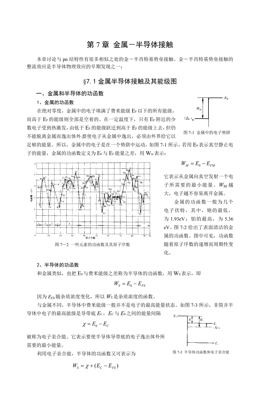 半导体物理学第七章知识点_第1页