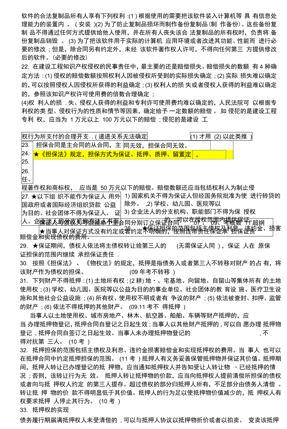 一级建造师法规陈印划重点_第3页