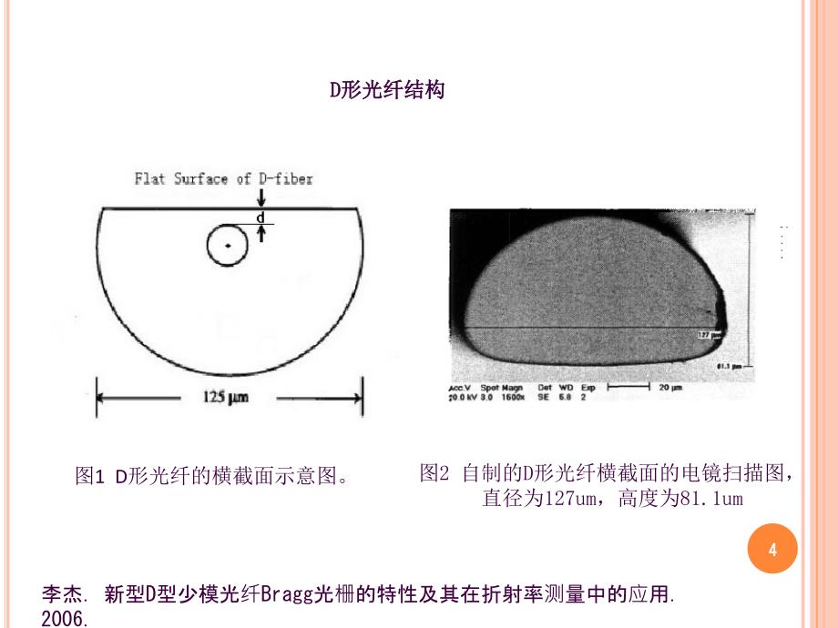 D型光纤的特性分析ppt课件_第4页