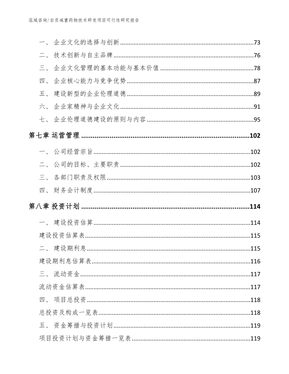 自贡减重药物技术研发项目可行性研究报告_范文参考_第3页