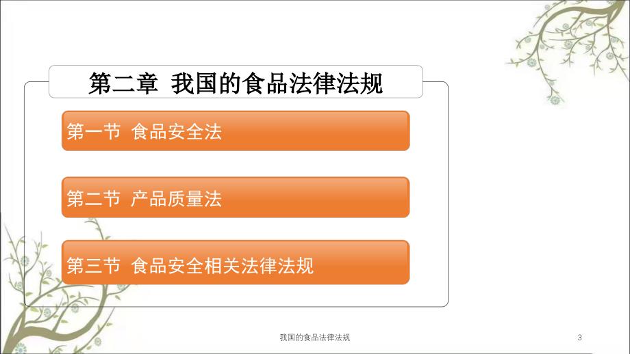 我国的食品法律法规课件_第3页