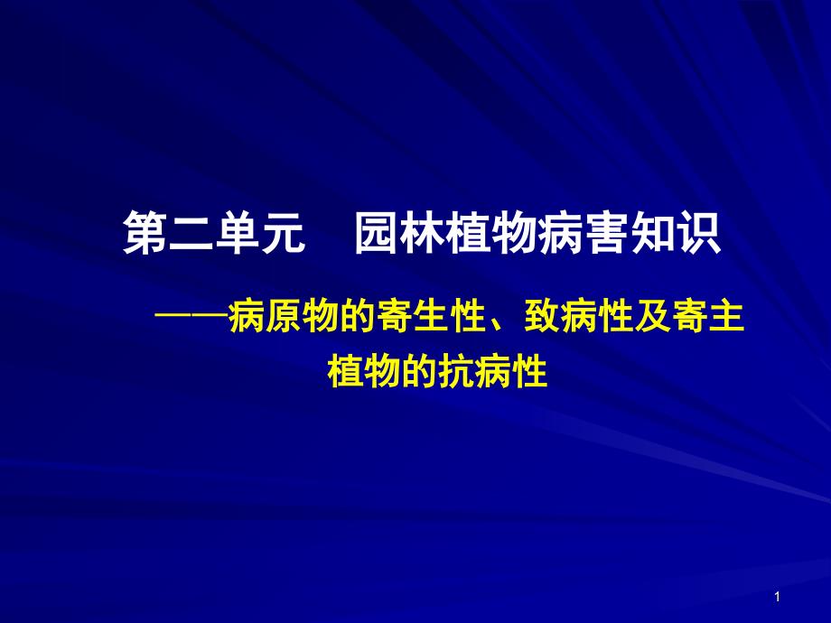 园林植物病虫害防治推荐课堂PPT_第1页