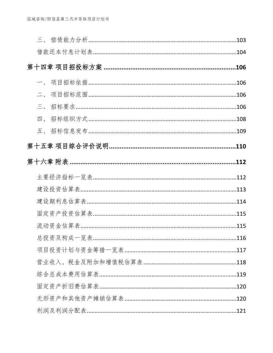 阳信县第三代半导体项目计划书_范文参考_第5页