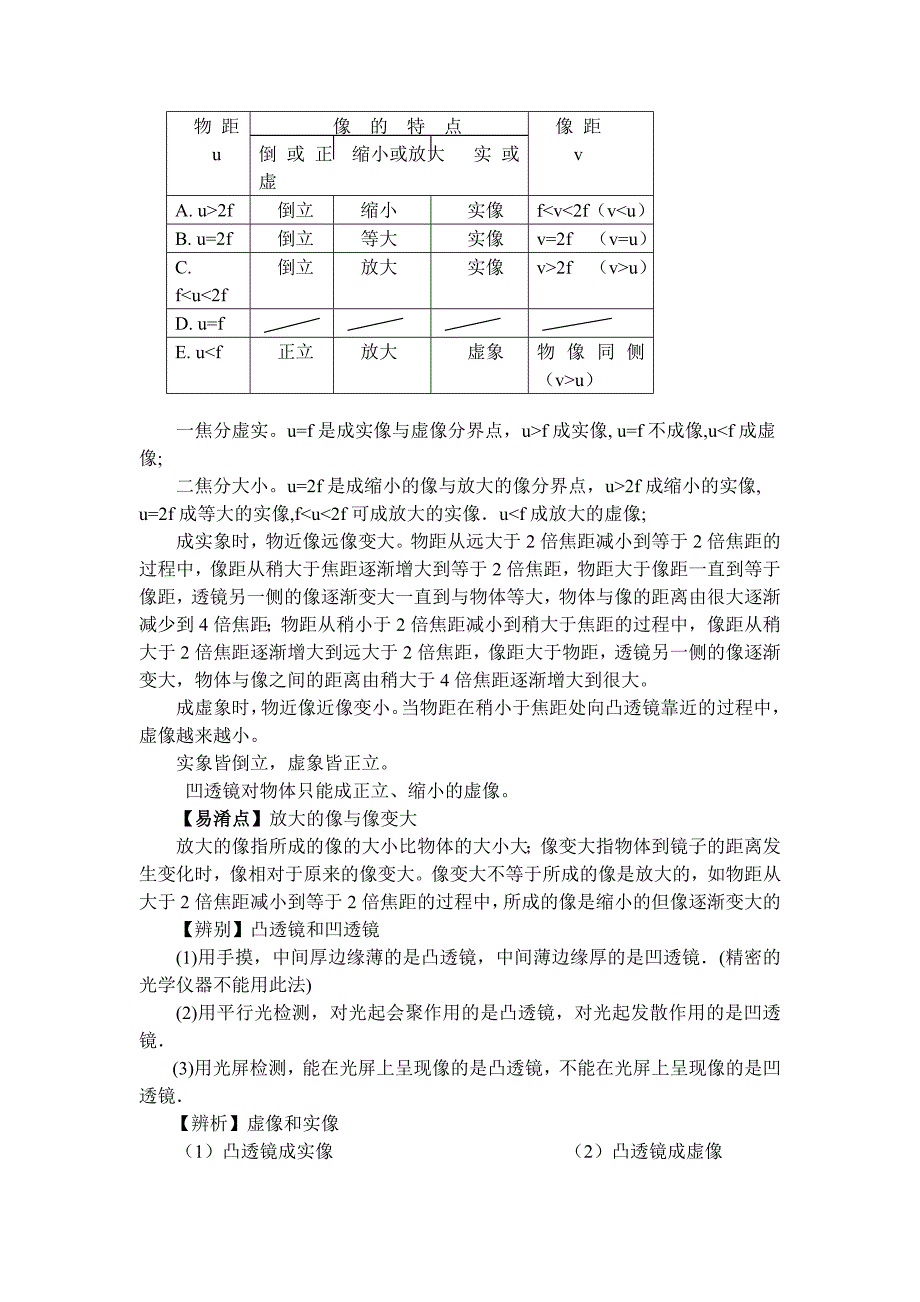 [最新]沪科版物理八年级上册凸透镜成像精品学案_第2页