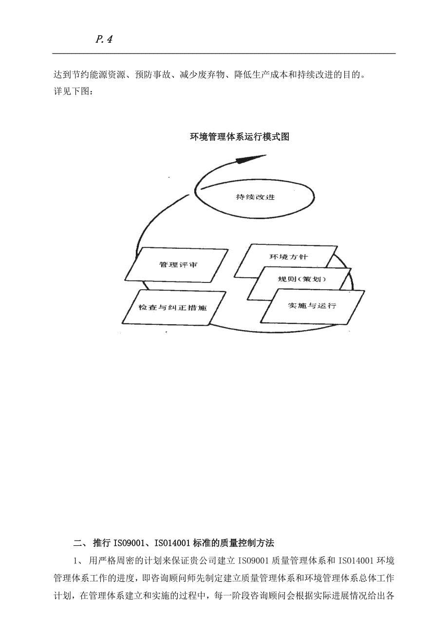 质量环境体系咨询计划书_第5页