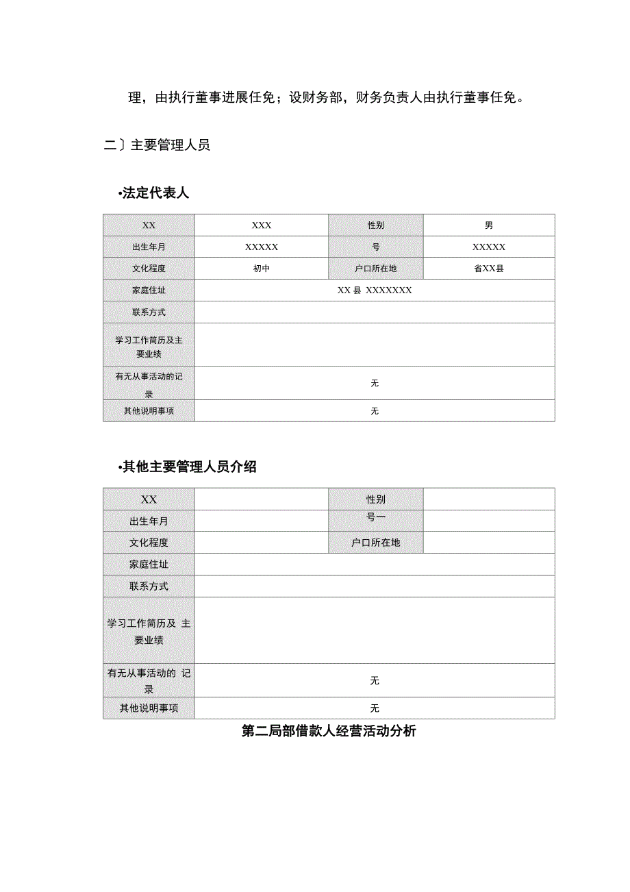 矿山企业贷前调查报告_第2页