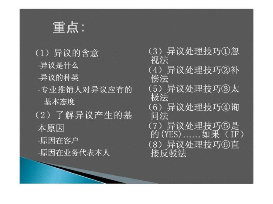 华都生物培训材料第八章异议处理技巧_第4页