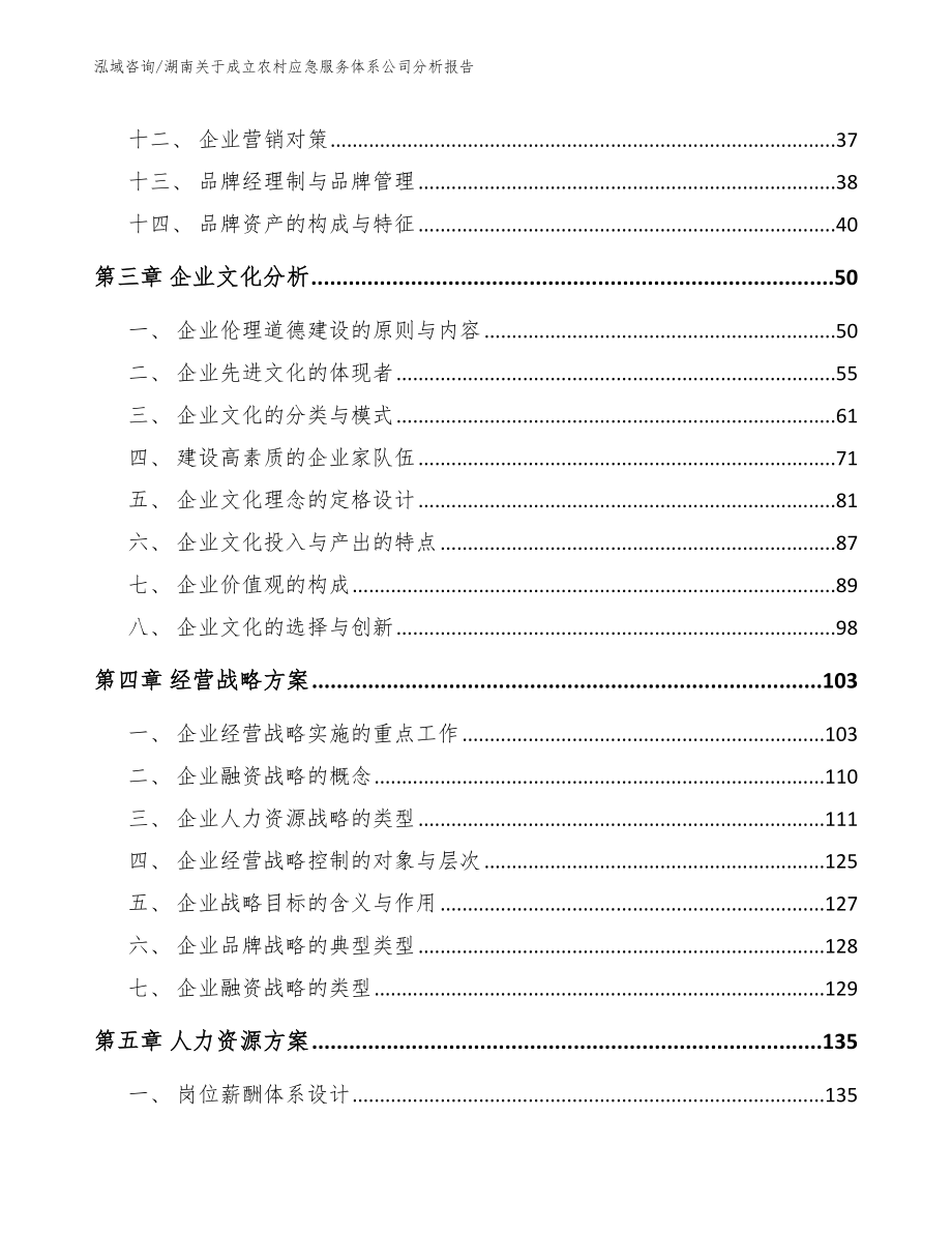 湖南关于成立农村应急服务体系公司分析报告_第3页