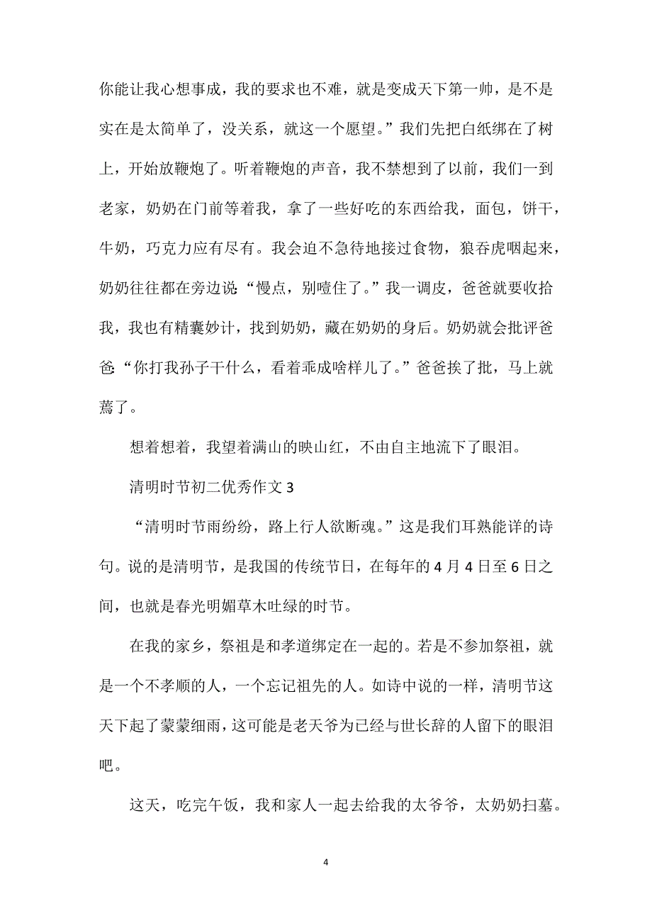 清明时节初二优秀作文.doc_第4页