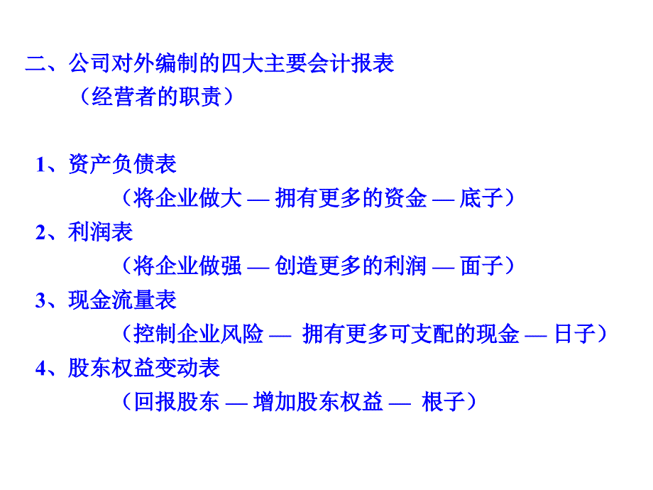 公司金融财务报表分析ppt课件_第2页