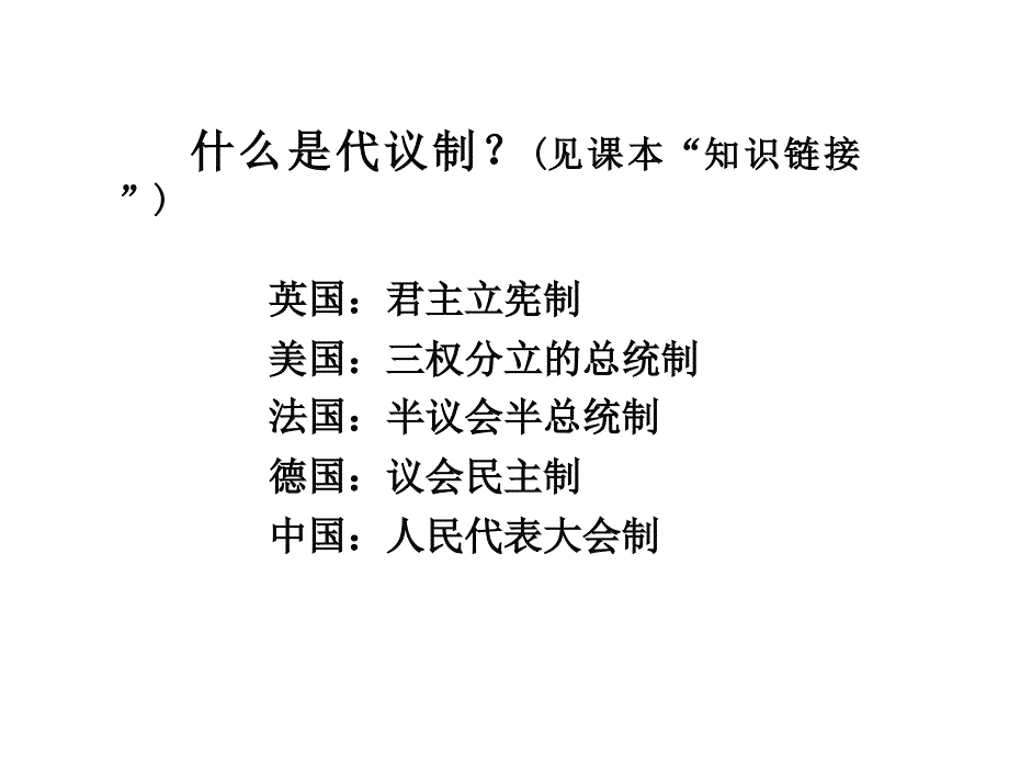 欧美资产阶级代议制的确立与发展课件_第3页