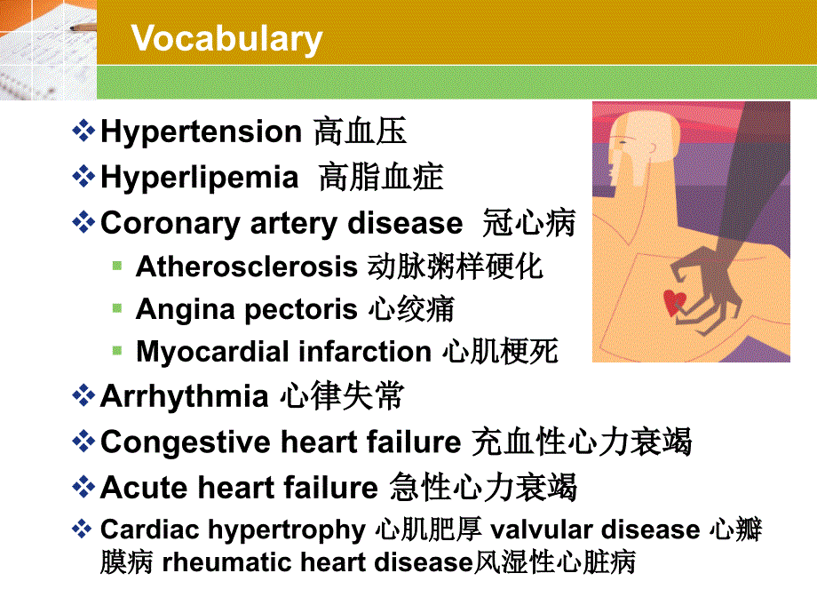 药理学教学课件：CVD summary_第1页