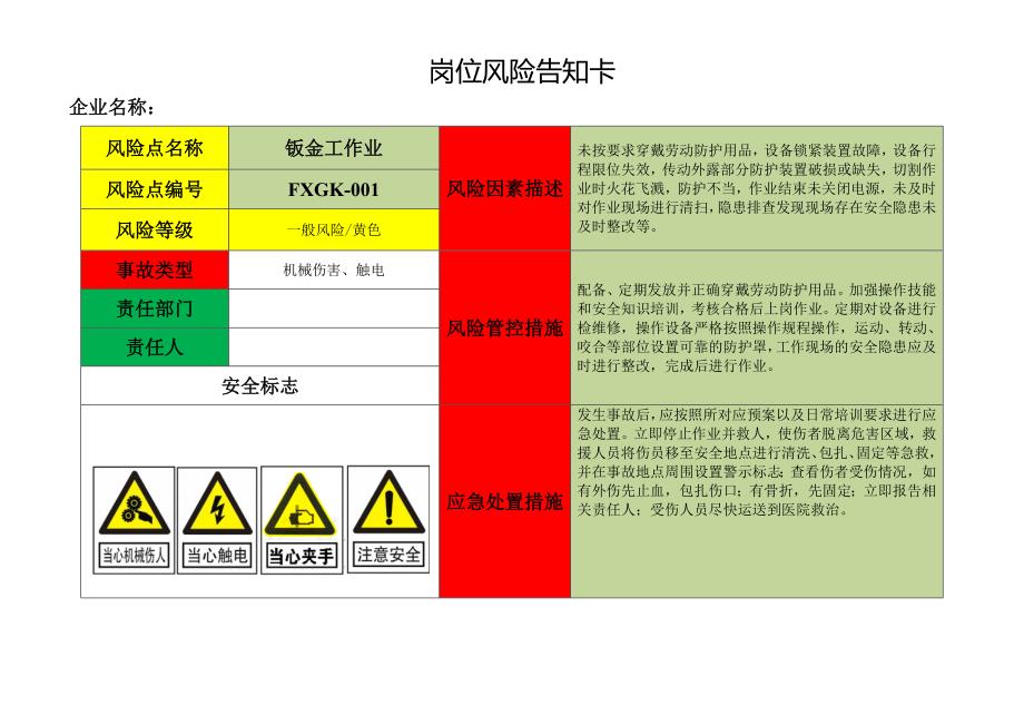 岗位风险告知卡_第1页