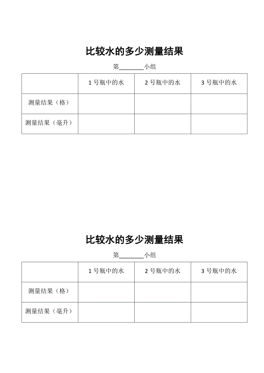 比较水的多少测量结果_第1页