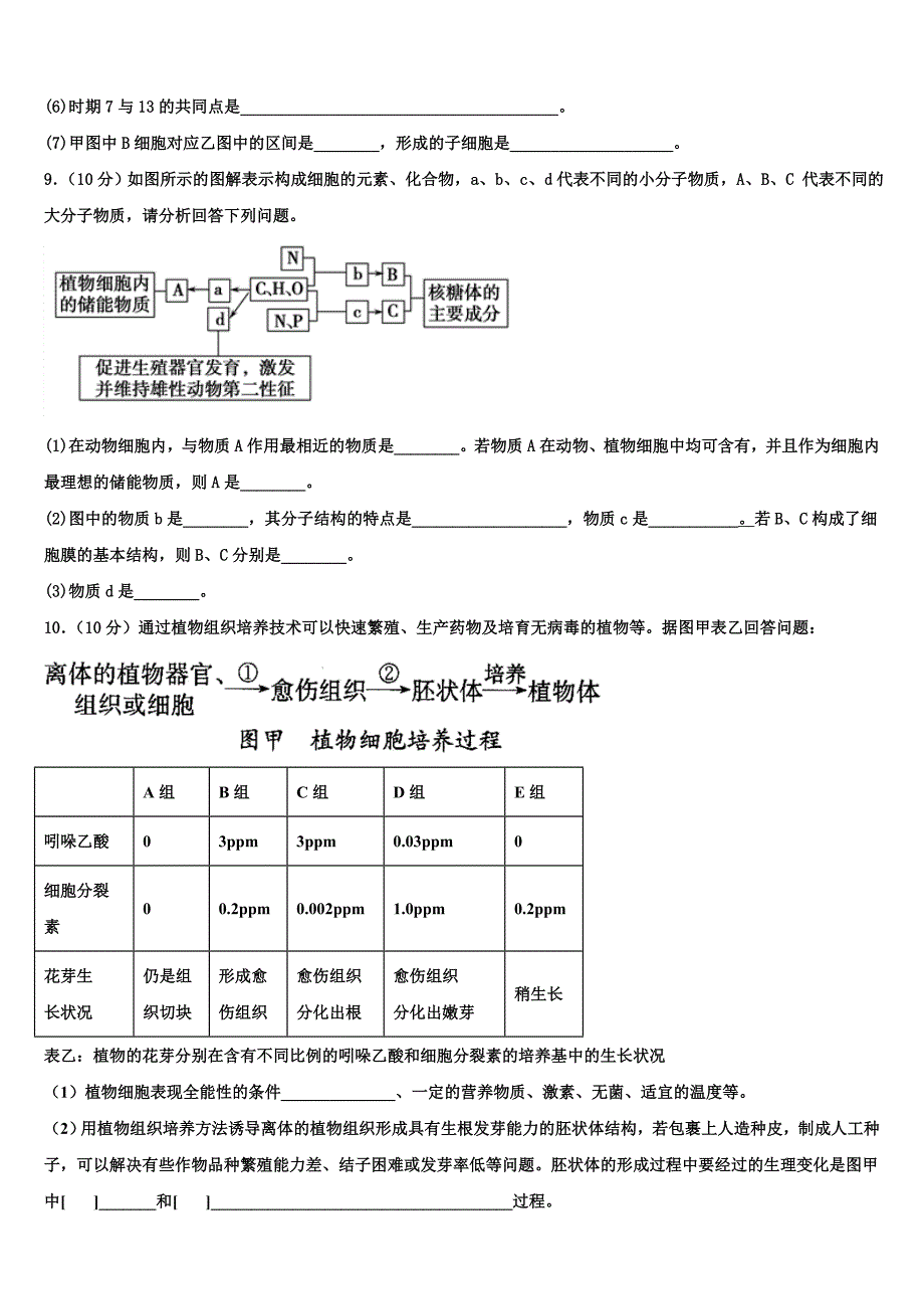 2023年江西省赣州市宁都县三中高二生物第二学期期末经典试题（含解析）.doc_第4页