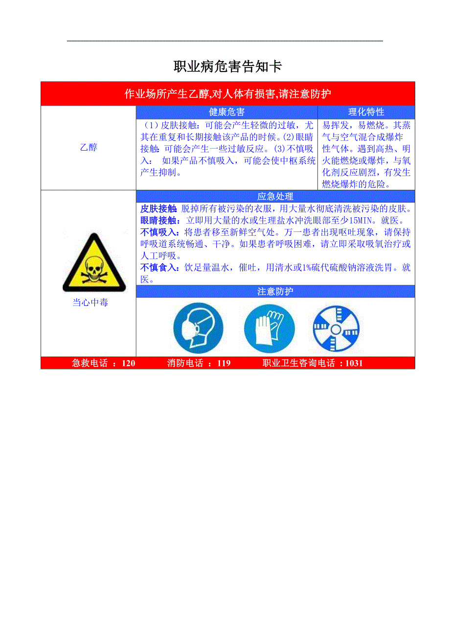 职业危害告知牌（全套）_第4页