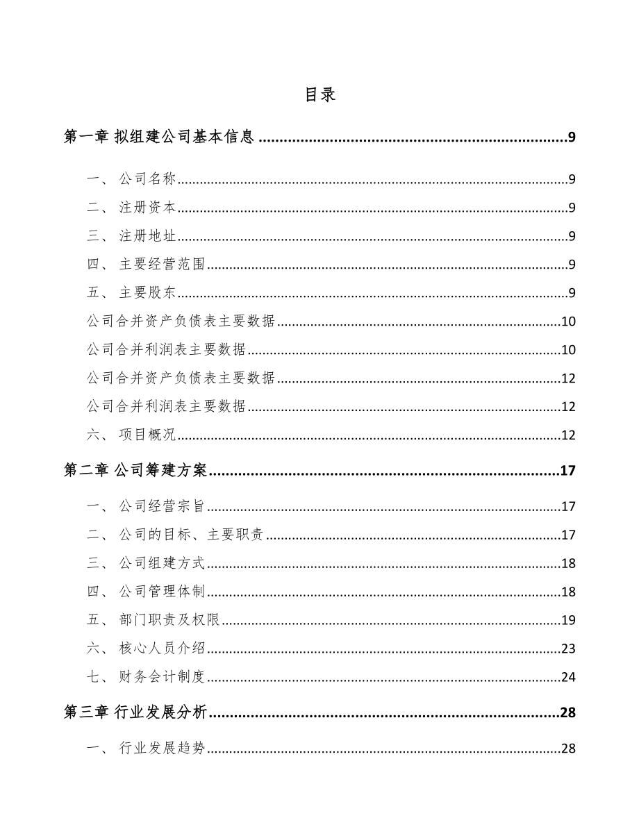 成立年产xxx吨薄膜材料公司实施方案_第2页