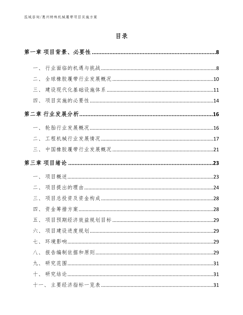 惠州特殊机械履带项目实施方案_第2页