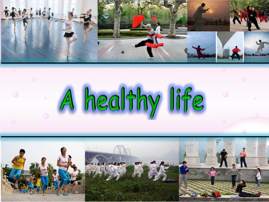 A healthy life reading 公开课_第1页