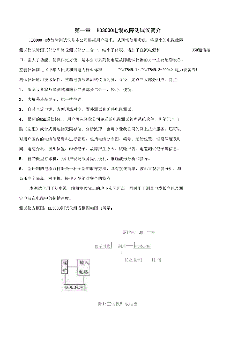 HD3000电缆故障说明书_第3页