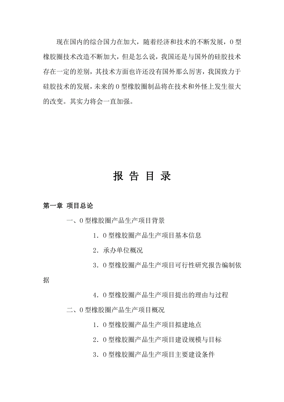 潜江O型橡胶圈产品生产项目可行性研究报告.doc_第3页