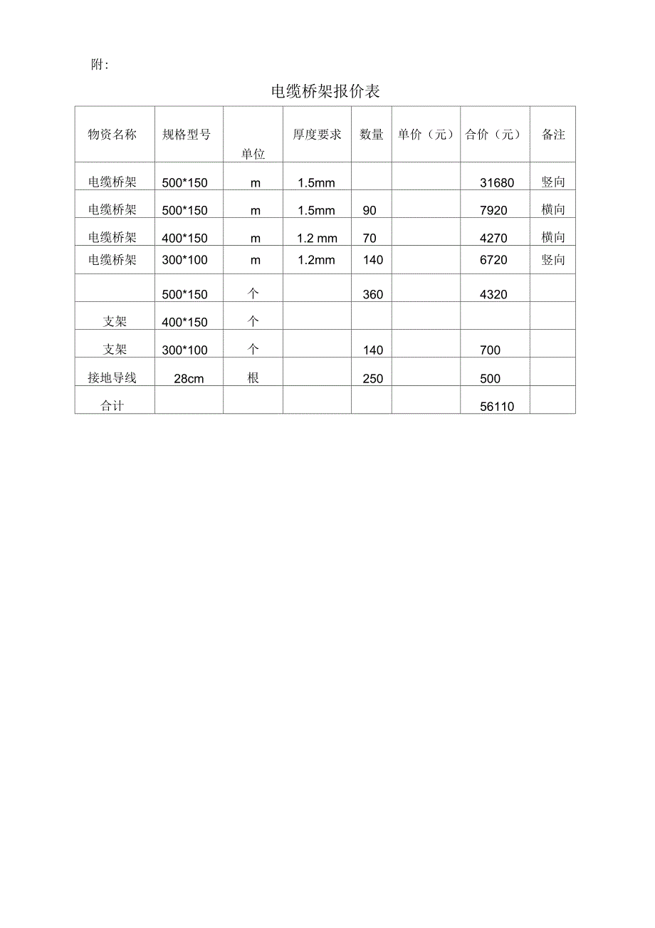 电缆桥架施工合同_第4页