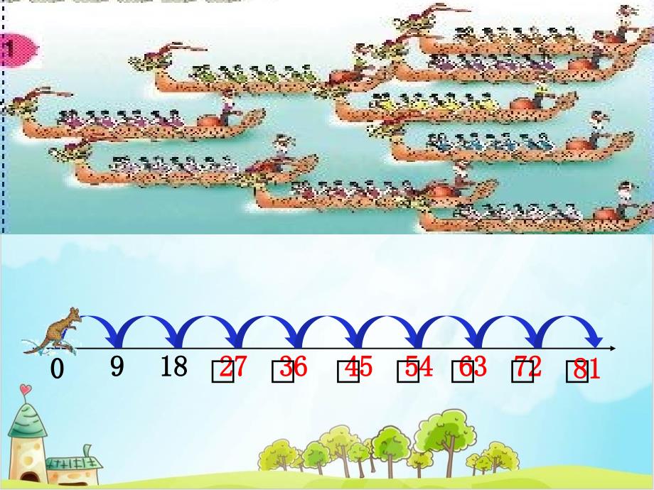 二年级【上】数学-9的乘法口诀_人教新课标(教学)实用ppt课件_第3页