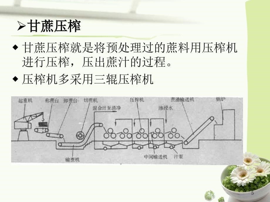 蒸发在食品工业中的应用白糖的加工工艺_第5页