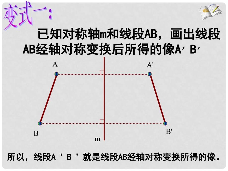 浙江省桐乡市河山镇中心学校七年级数学《22轴对称变换》课件_第4页