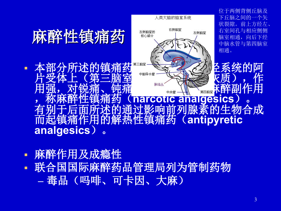 中枢神经镇痛药PPT课件_第3页