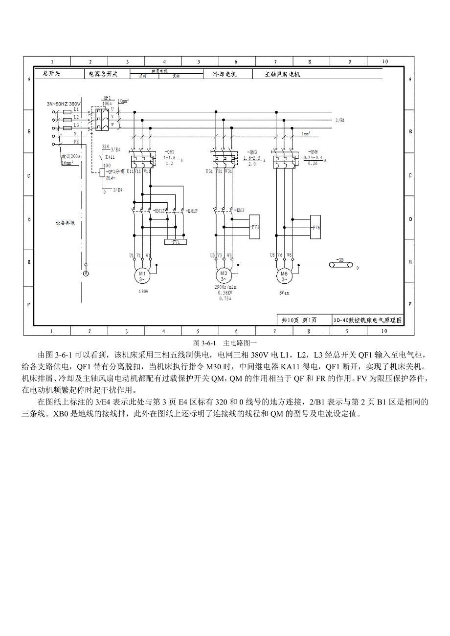 XD-40数控铣床电气图分析.doc_第2页