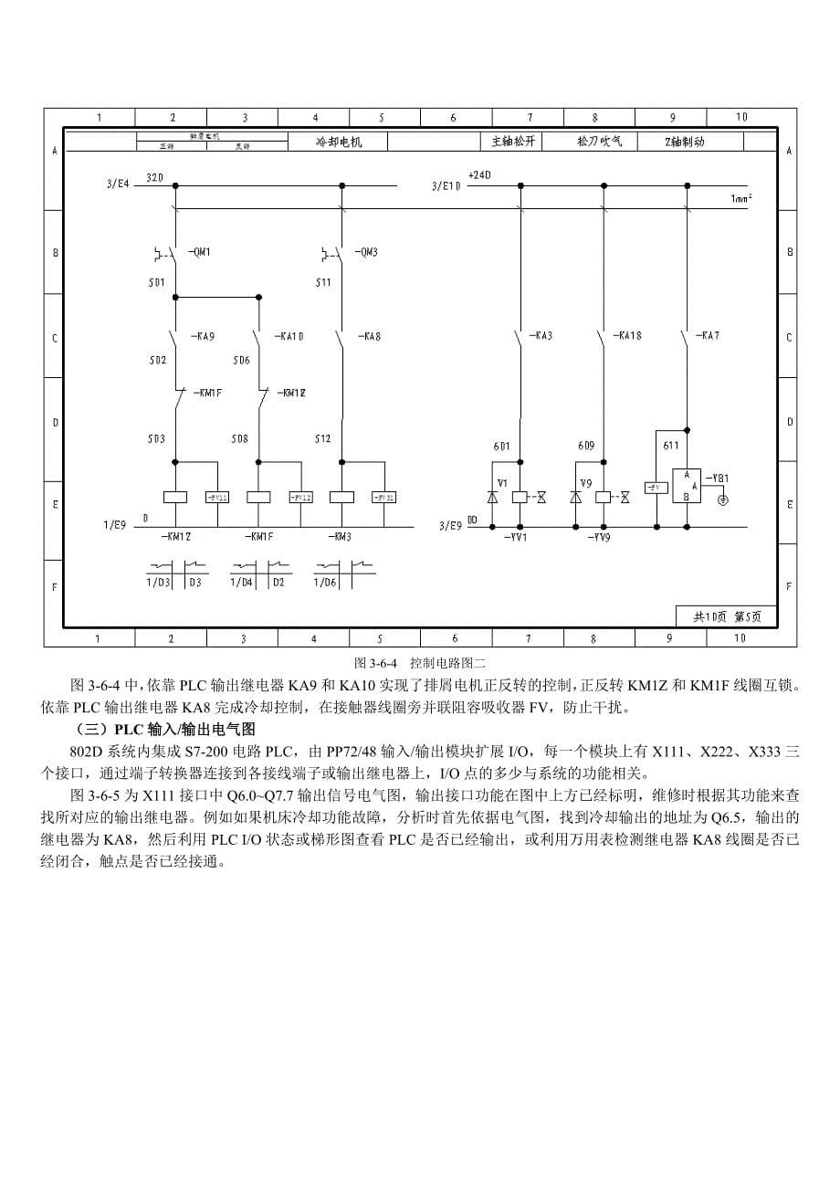 XD-40数控铣床电气图分析.doc_第5页