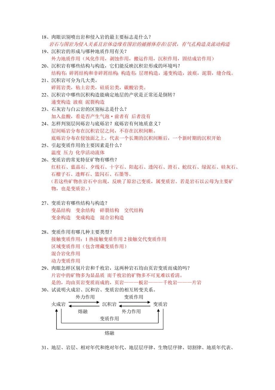 普通地质学复习资料_第5页