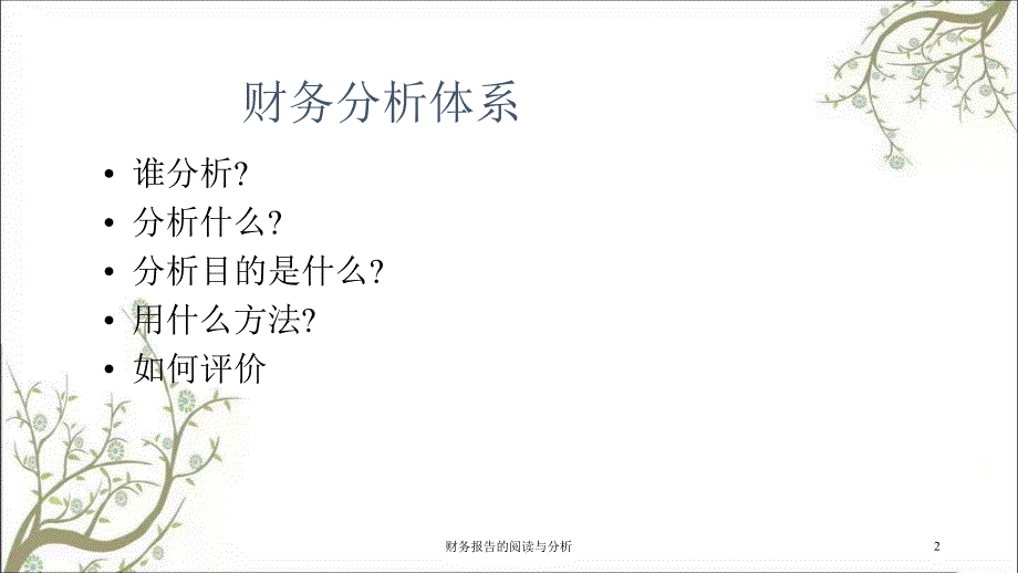 财务报告的阅读与分析课件_第2页