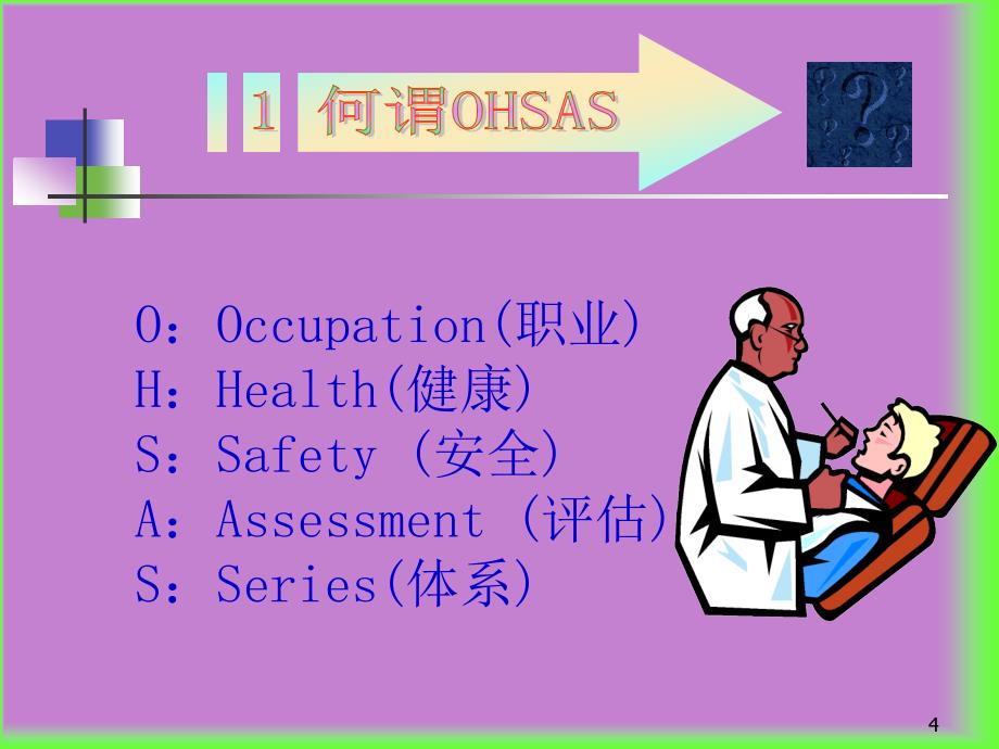 OHSAS职业健康安全卫生管理体系_第4页