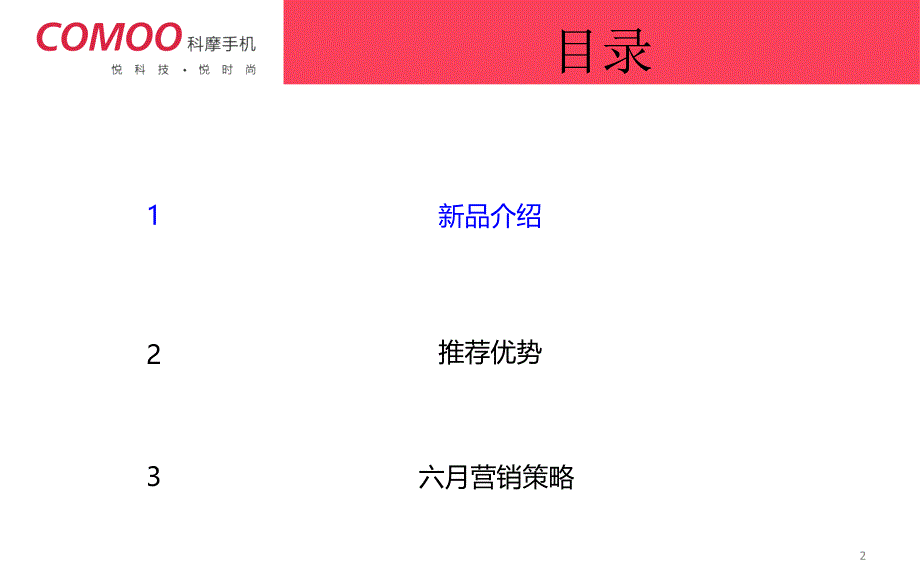 科摩手机推荐优势暨六月营销工作指引_第2页