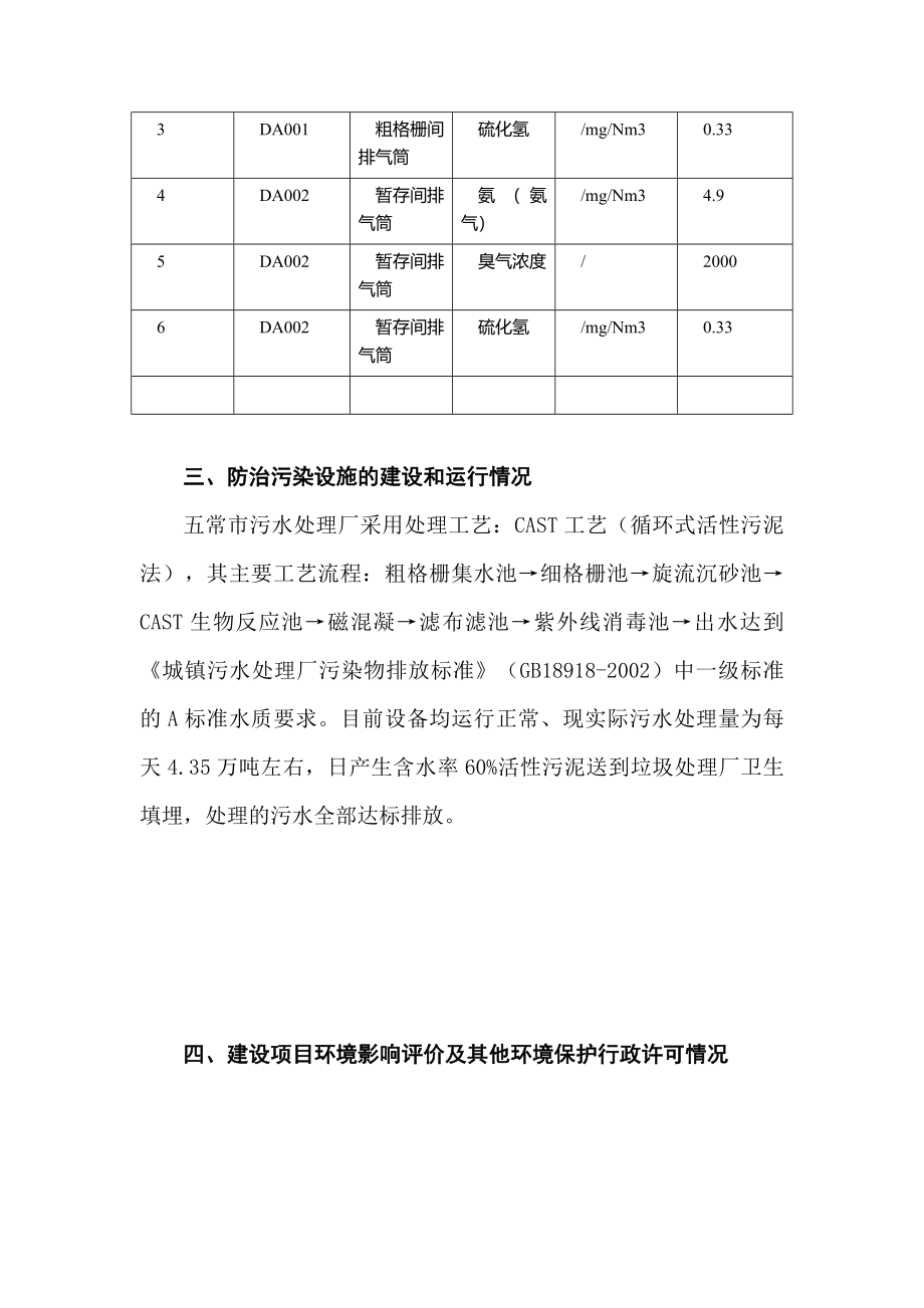 五常市污水处理厂2021年环境行为白皮书（第一季度）.docx_第3页