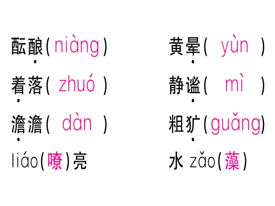 七年级语文上册专题一字音字形课件新人教版_第3页