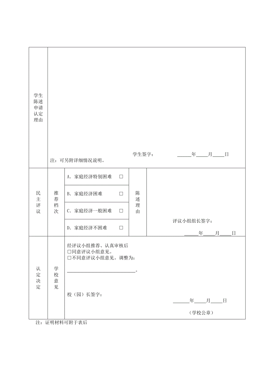 新版学生家庭情况评议表.doc_第2页