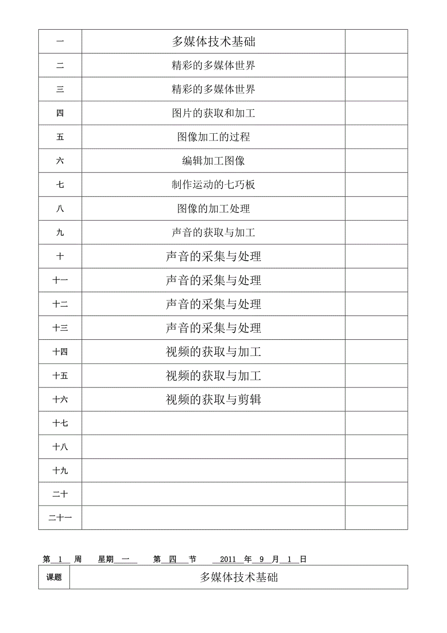 八年级信息技术电子教案--钟隆茂_第2页