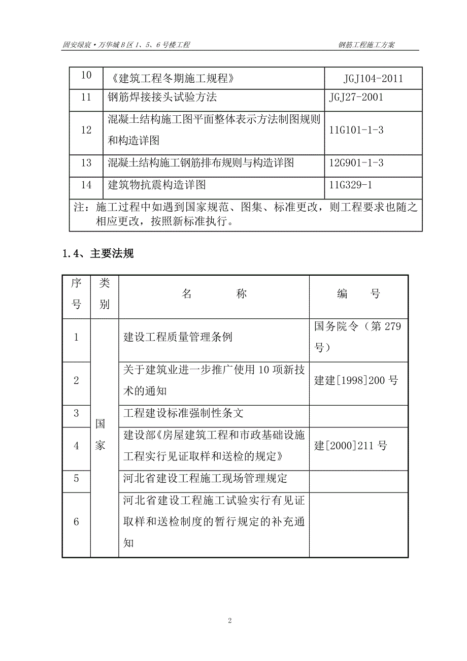 河北某高层剪力墙结构住宅楼钢筋工程施工方案(附做法详图)_第3页