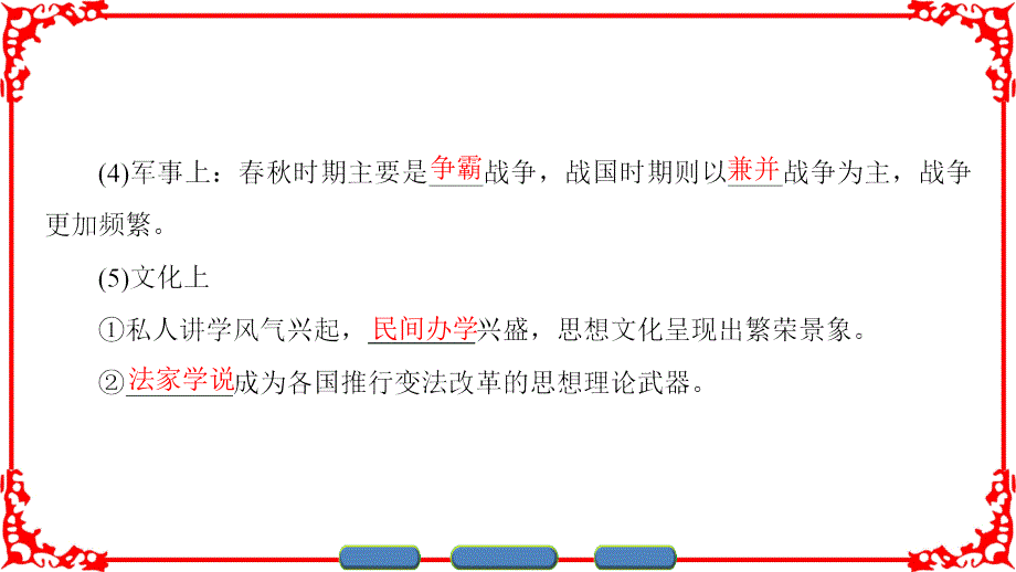 人教版历史选修1课件第2单元第1课改革变法风潮与秦国历史机遇_第5页