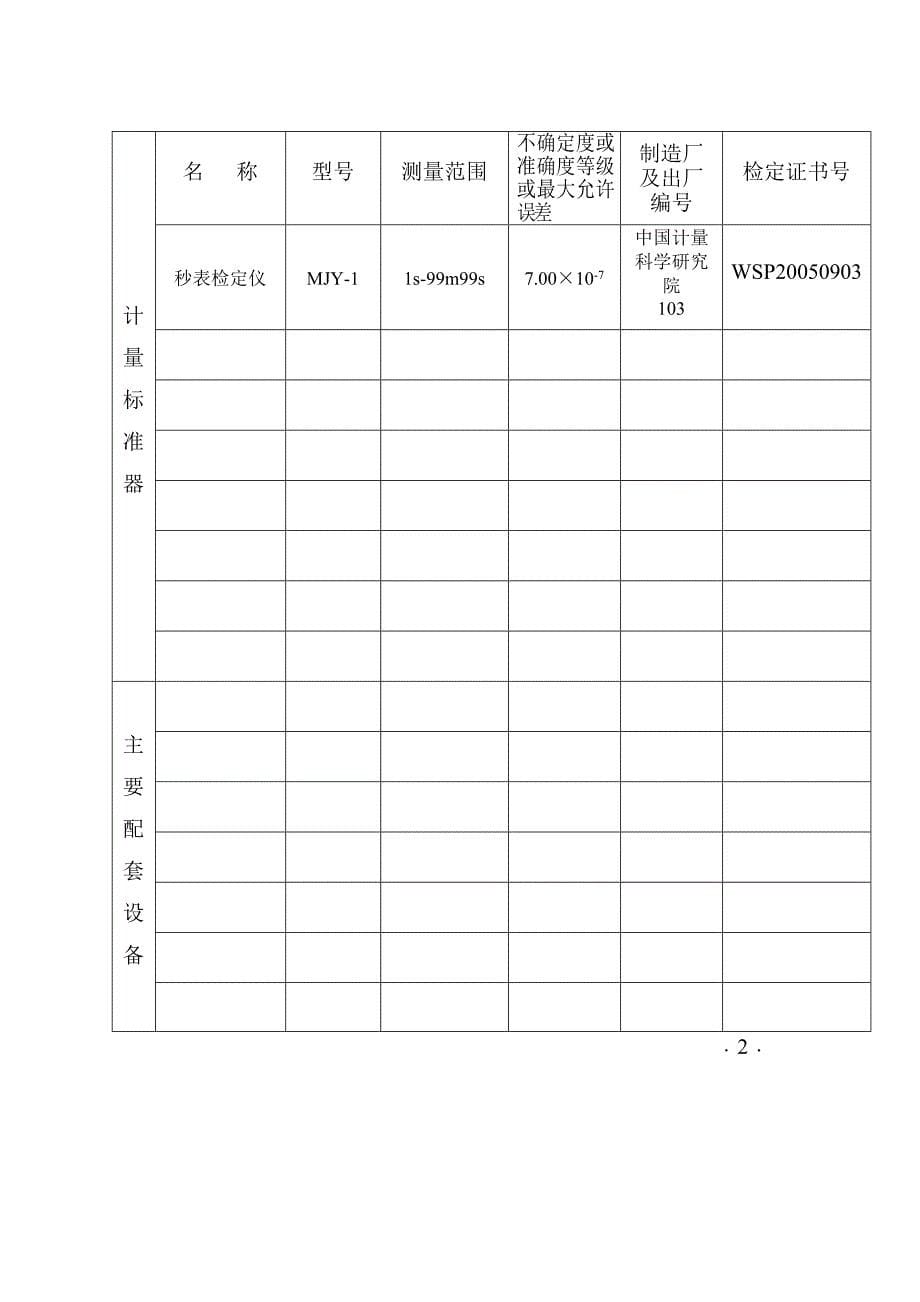 秒表计量标准技术报告_第5页