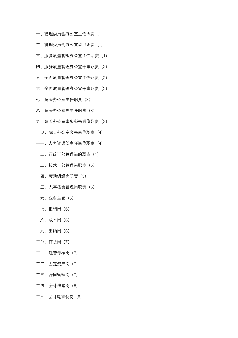 岗位职责标准范本_第2页