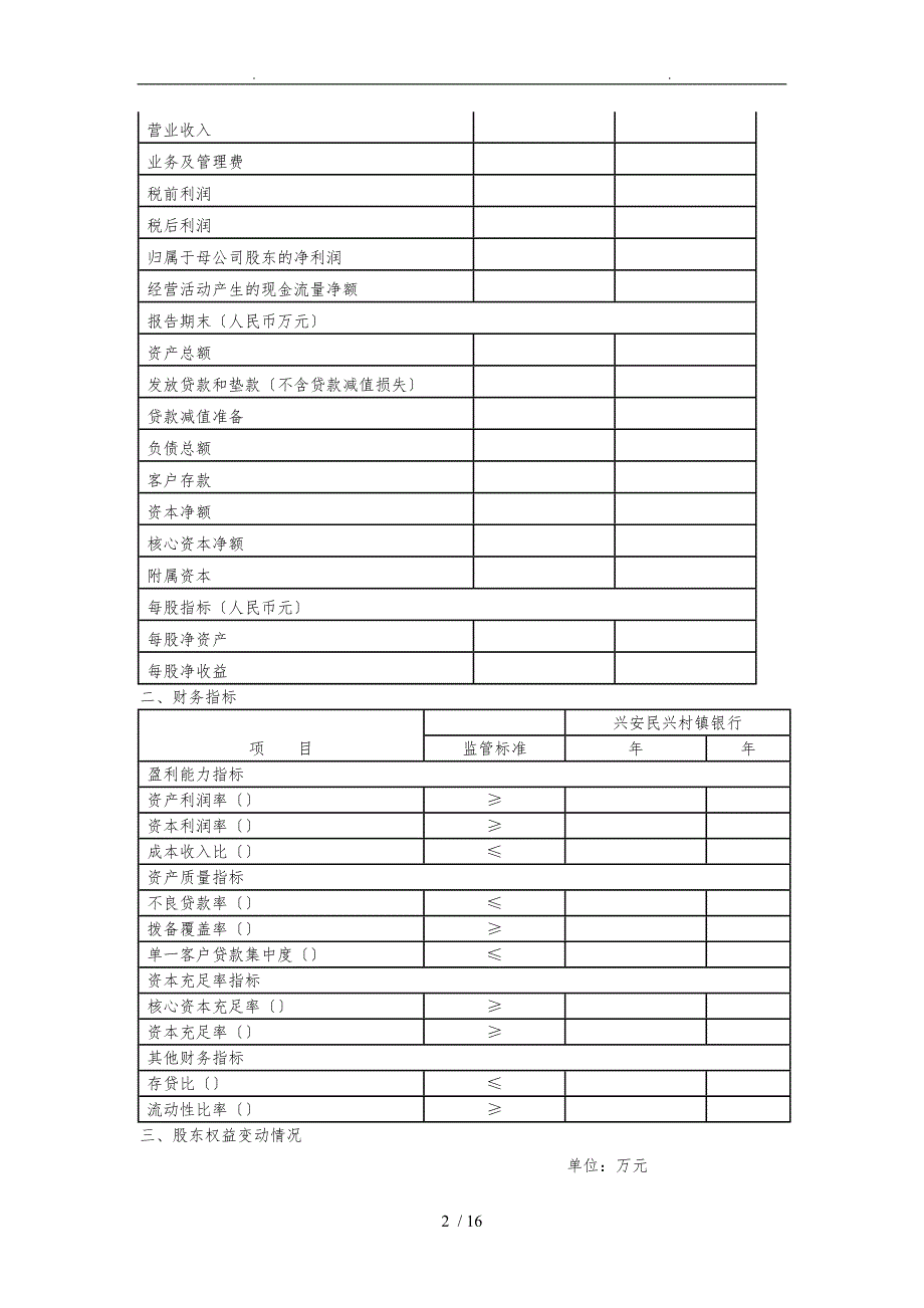 广西兴安民兴村镇银行股份有限公司年度报告_第2页