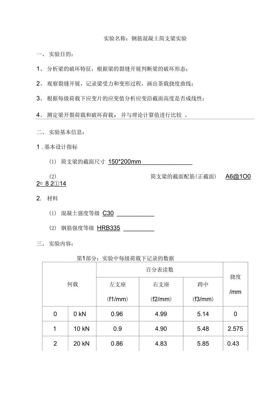 大工17春《道桥工程实验》实验报告及答案_第5页