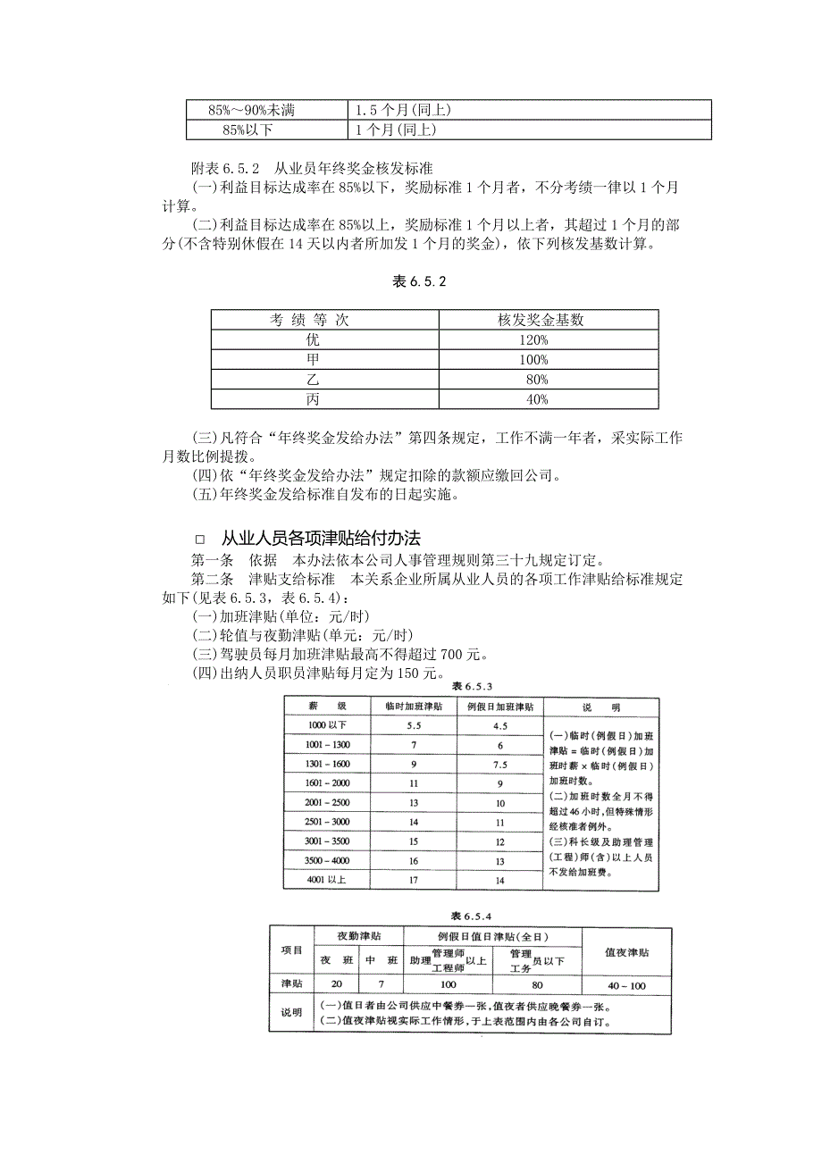 万科企业奖金管理制度典范_第3页