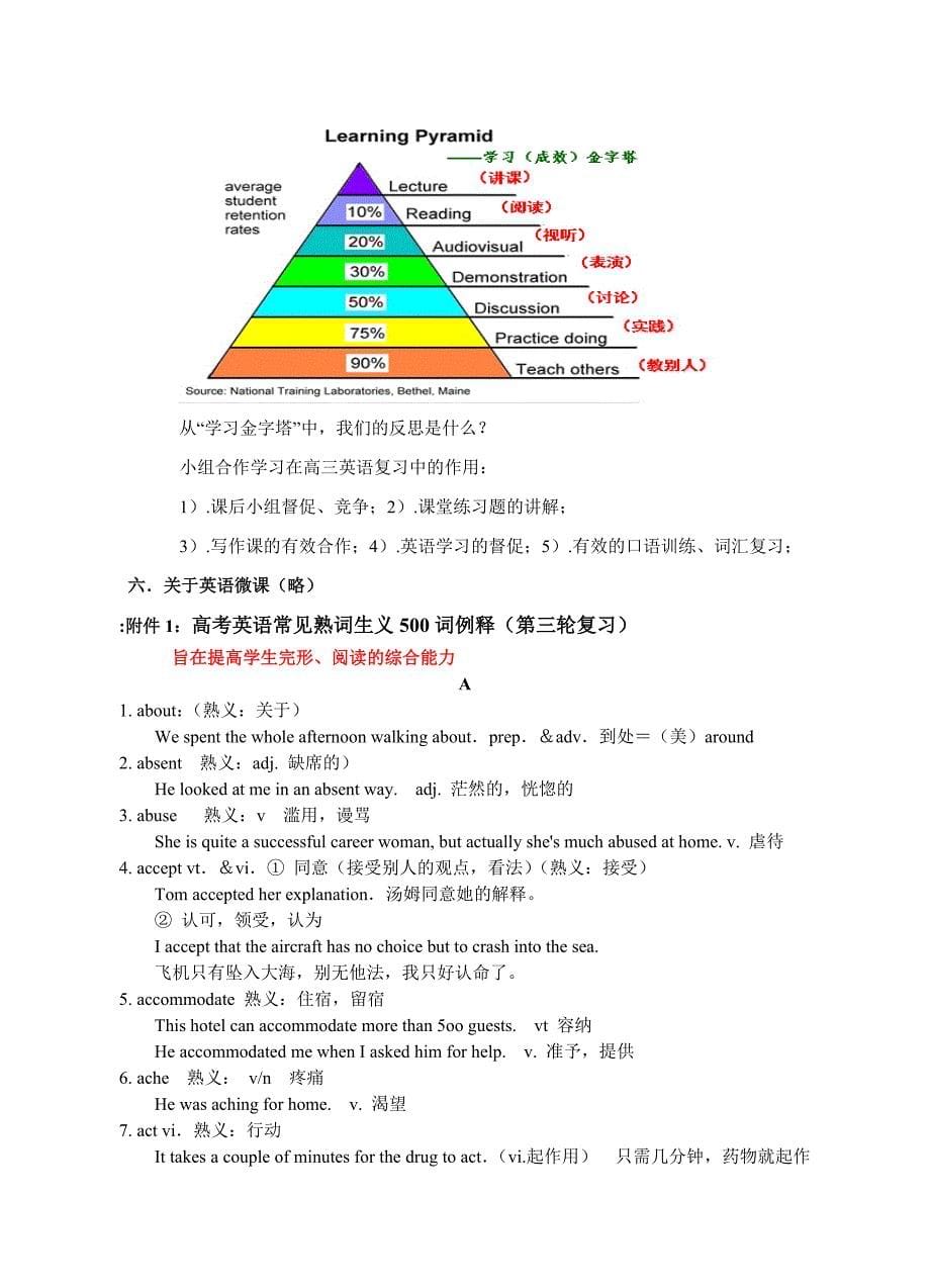 2016高考英语复习研讨提纲_第5页