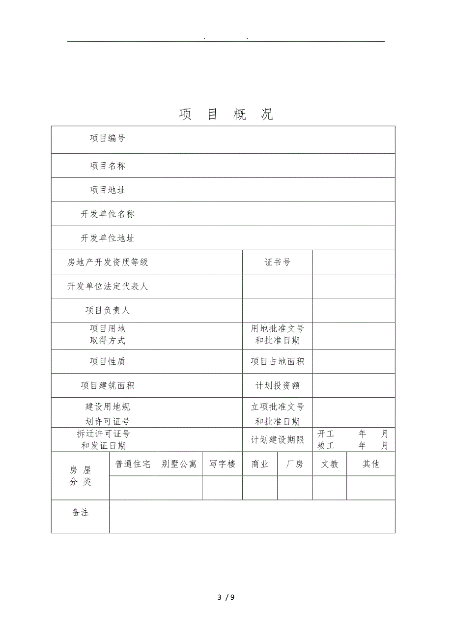 房地产项目开发手册范本_第3页