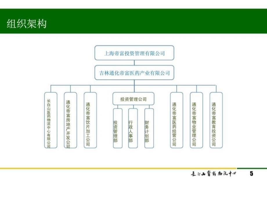 吉林通化长白山医药物流中心项目介绍及运营规划_第5页